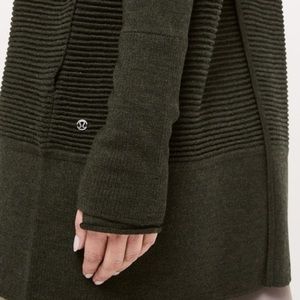 Lululemon Sit In Lotus Wrap cardigan sweater